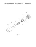 SHIELDABLE NEEDLE ASSEMBLY WITH BIASED SAFETY SHIELD diagram and image