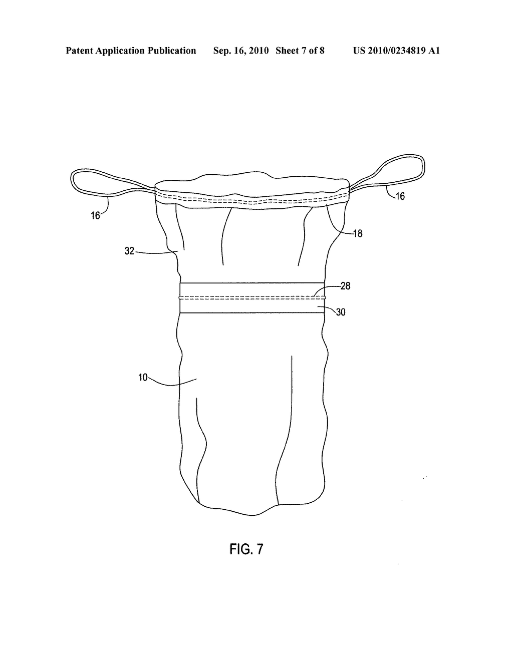 Portable rapidly deployable waste containment device - diagram, schematic, and image 08