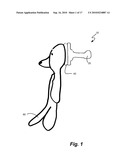 Pacifier Coupling System diagram and image