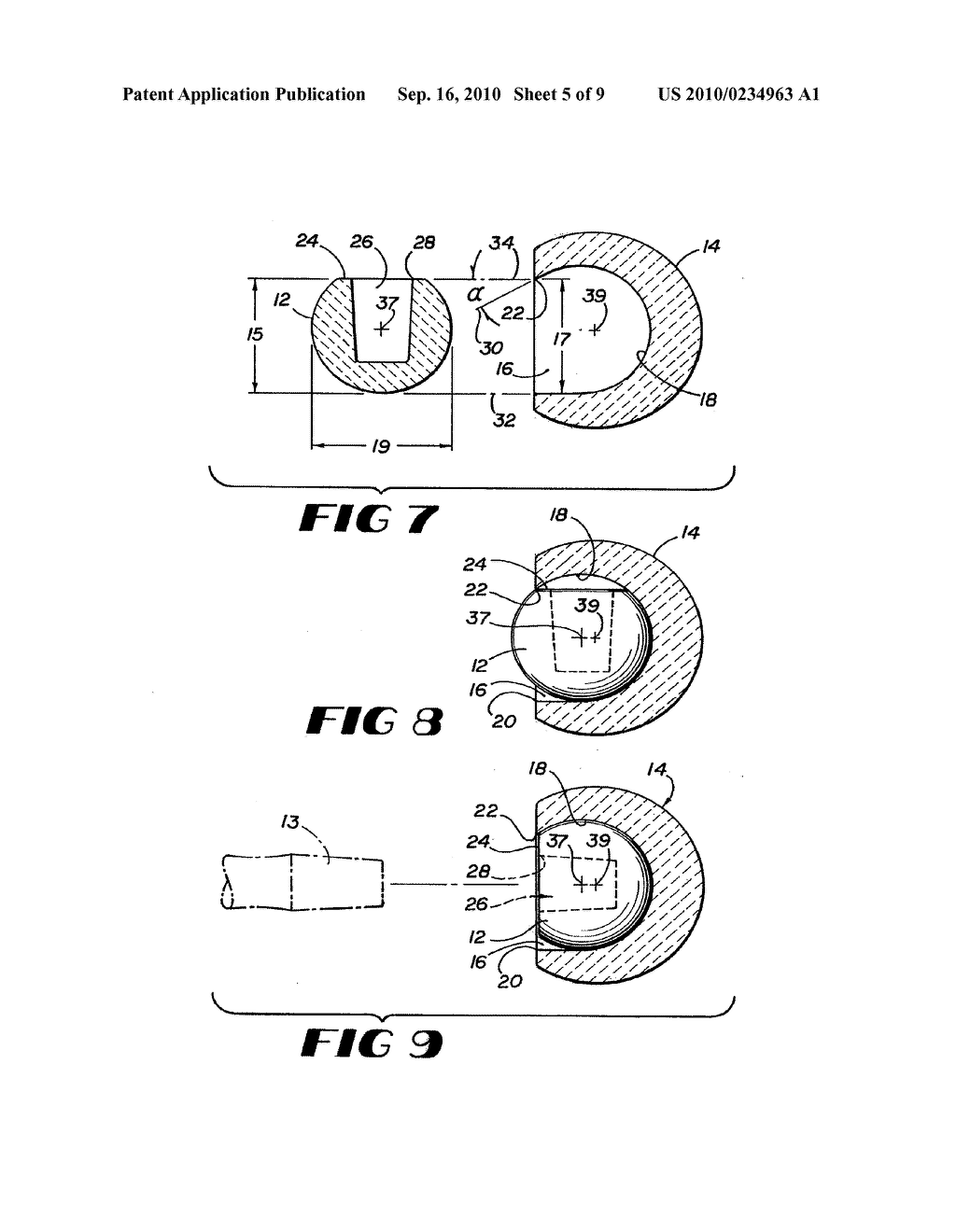 CONTAINMENT SYSTEM FOR CONSTRAINING A PROSTHETIC COMPONENT - diagram, schematic, and image 06