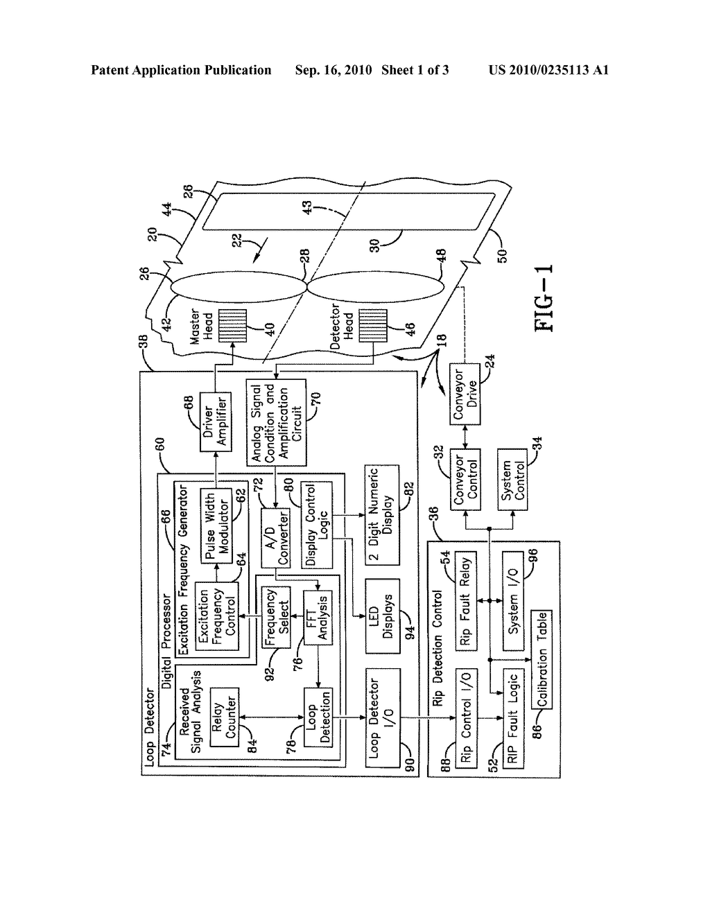 DIGITAL PROCESSOR SENSOR LOOP DETECTOR AND METHOD - diagram, schematic, and image 02