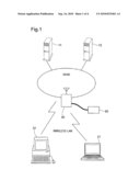 NETWORK DEVICE AND METHOD OF SHARING EXTERNAL STORAGE DEVICE diagram and image