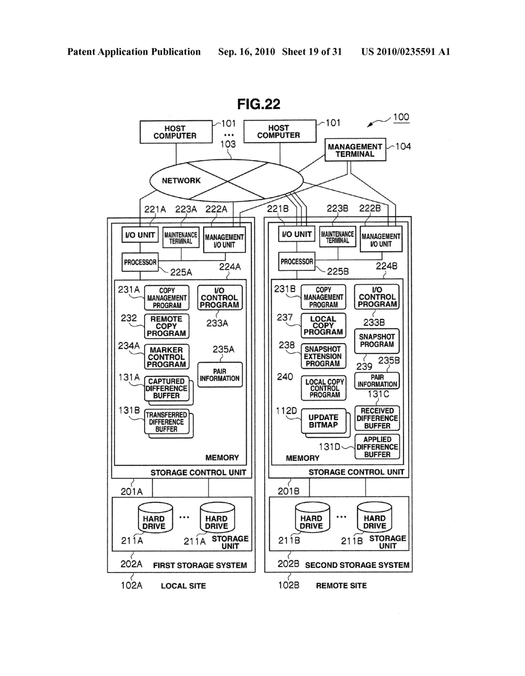 COMPUTER SYSTEM AND SNAPSHOT CREATION METHOD THEREOF, DELAYING SNAPSHOT CREATION UNTIL PENDING TRANSFER BETWEEN VOLUMES IS COMPLETE - diagram, schematic, and image 20