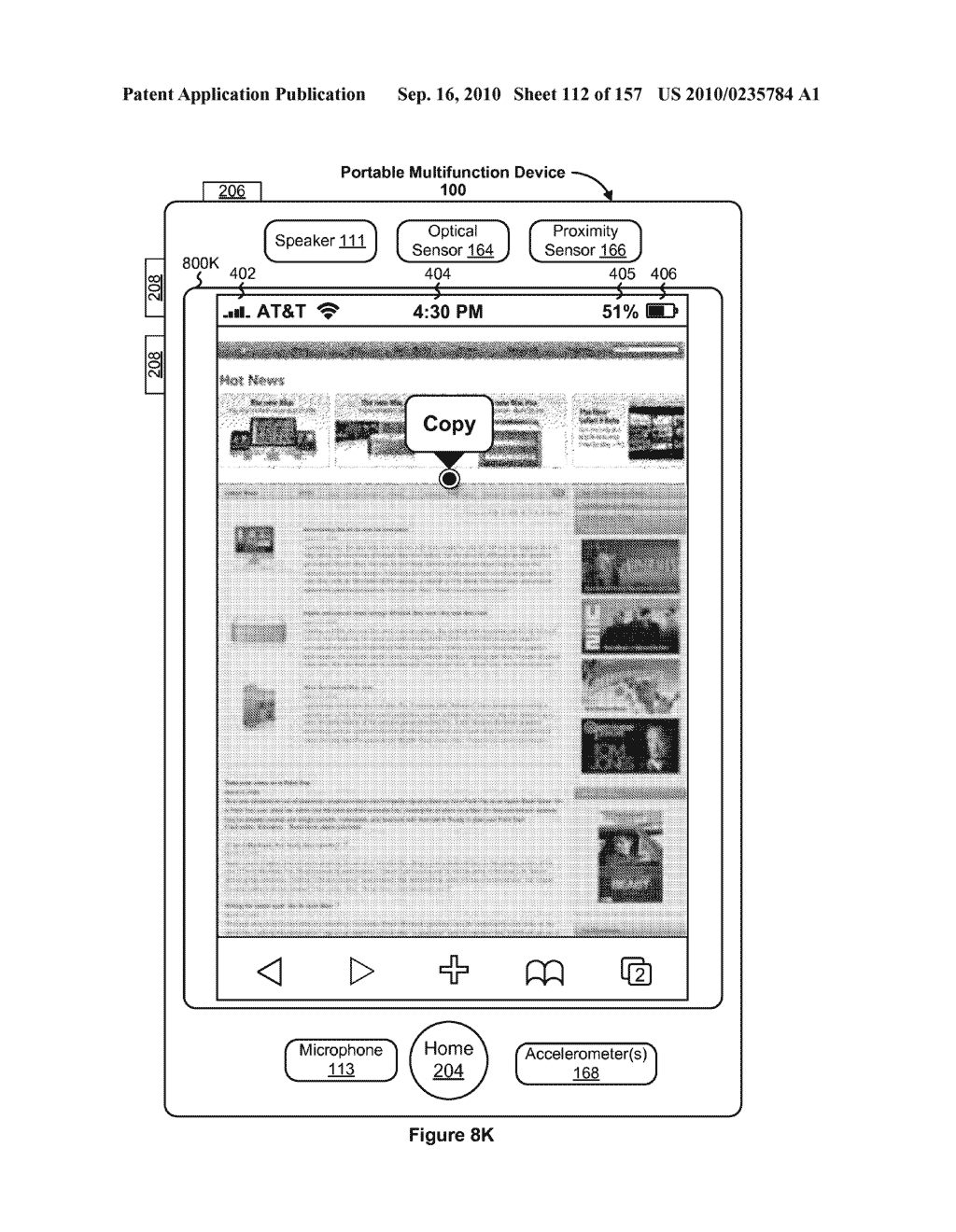 Methods and Graphical User Interfaces for Editing on a Multifunction Device with a Touch Screen Display - diagram, schematic, and image 113