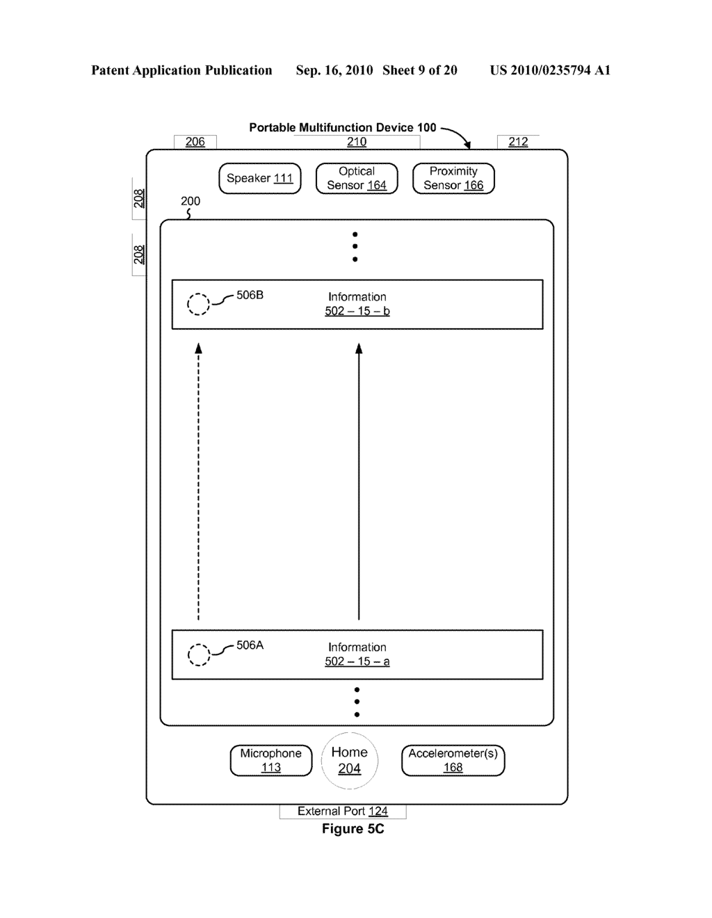 Accelerated Scrolling for a Multifunction Device - diagram, schematic, and image 10
