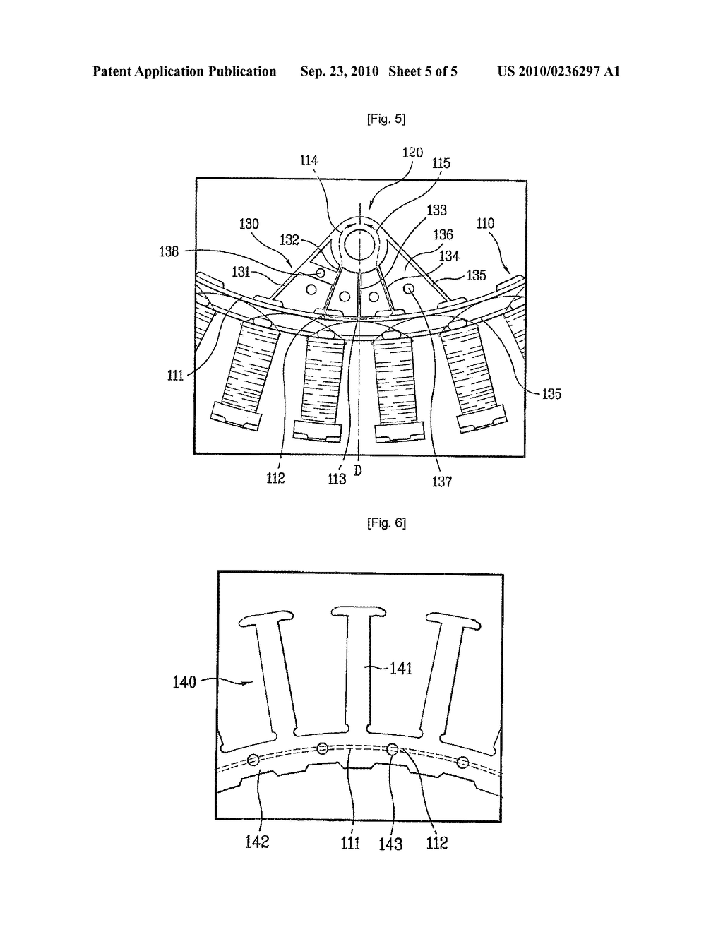 STATOR OF MOTOR AND WASHING MACHINE HAVING THE SAME - diagram, schematic, and image 06