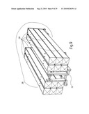 Housing-transportation-launch assembly for vertical-launch missiles, method of producing such an assembly, and ground missile launcher diagram and image