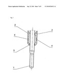 Glow plug having coking-optimized design diagram and image