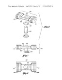 Rotary Cylindrical Device With Coupled Pairs of Pistons diagram and image