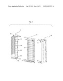 Portable Modular Closet Insert And Method Of Using The Same diagram and image