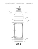 SQUEEZABLE MULTI-PANEL PLASTIC CONTAINER diagram and image