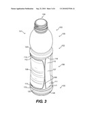 SQUEEZABLE MULTI-PANEL PLASTIC CONTAINER diagram and image