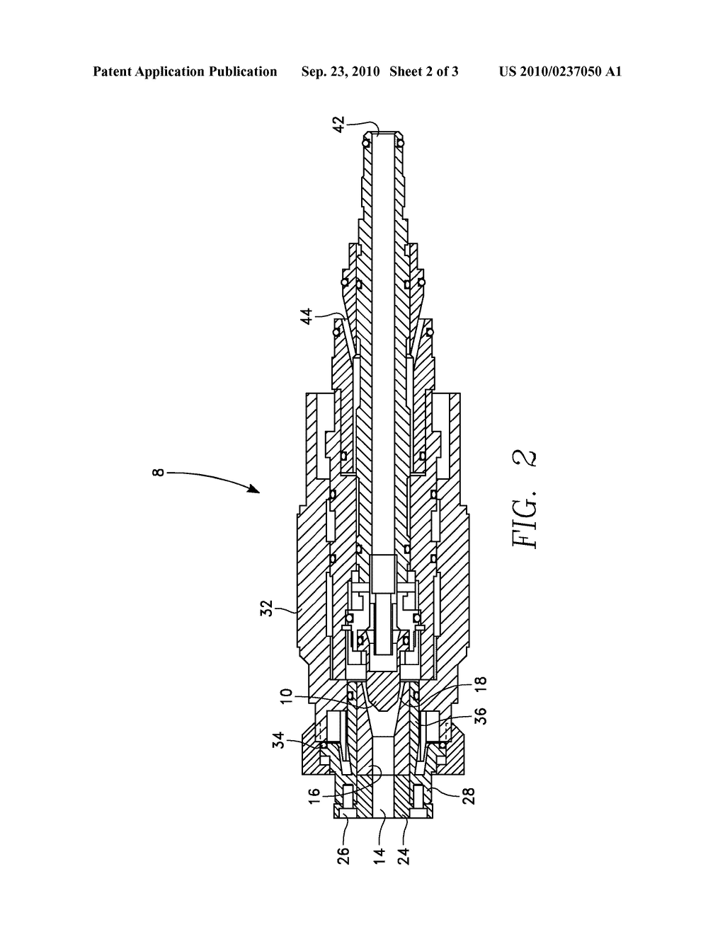 Hybrid nozzle for plasma spraying silicon - diagram, schematic, and image 03
