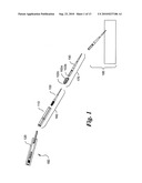 DRAG-STABILIZED WATER-ENTRY PROJECTILE AND CARTRIDGE ASSEMBLY diagram and image