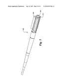 DRAG-STABILIZED WATER-ENTRY PROJECTILE AND CARTRIDGE ASSEMBLY diagram and image