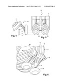 Movable main undercarriage for an aircraft diagram and image