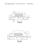 PROCESS FOR MANUFACTURING A LARGE-SCALE INTEGRATION MOS DEVICE AND CORRESPONDING MOS DEVICE diagram and image