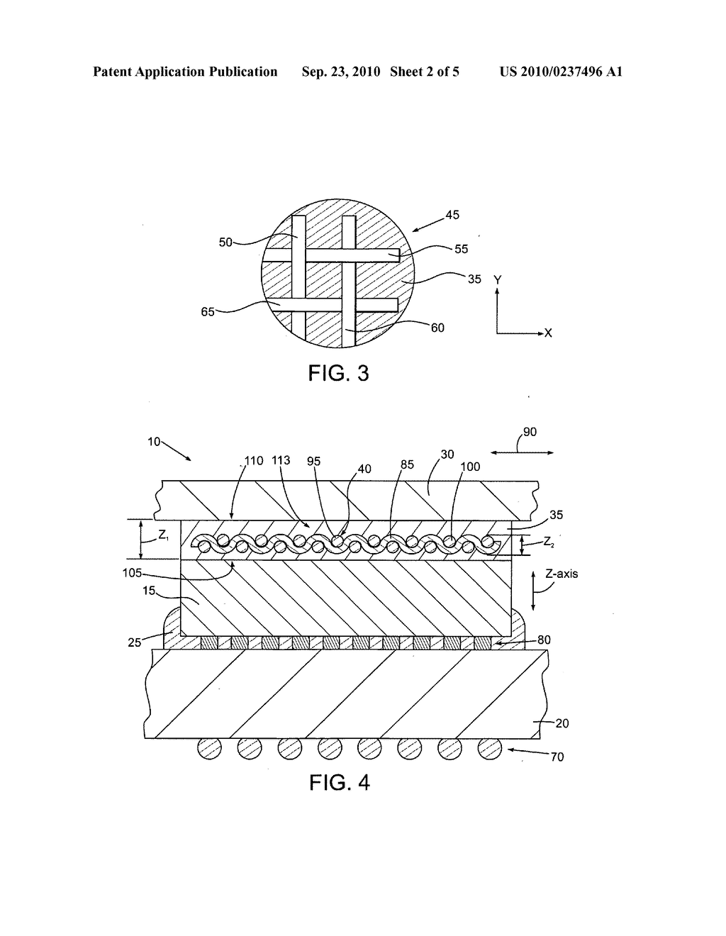 Thermal Interface Material with Support Structure - diagram, schematic, and image 03