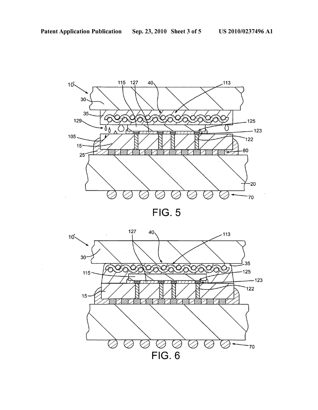 Thermal Interface Material with Support Structure - diagram, schematic, and image 04