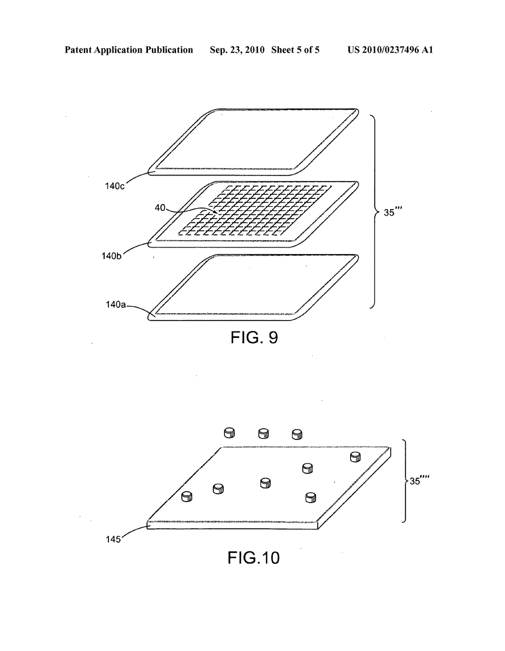 Thermal Interface Material with Support Structure - diagram, schematic, and image 06