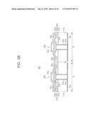 SEMICONDUCTOR DEVICE, AND STACKED STRUCTURE, PACKAGE, MODULE, AND ELECTRONIC APPARATUS INCLUDING THE SAME, AND METHOD OF FABRICATING THE SAME diagram and image