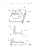 COMPRESSION MOULDING METHOD FOR REALISING THERMOPLASTIC PRODUCTS diagram and image