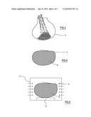 COMPRESSION MOULDING METHOD FOR REALISING THERMOPLASTIC PRODUCTS diagram and image