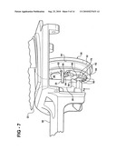 Rotary locking mechanism for outside vehicle door handle diagram and image