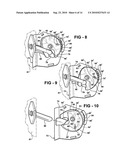 Rotary locking mechanism for outside vehicle door handle diagram and image