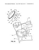 Rotary locking mechanism for outside vehicle door handle diagram and image