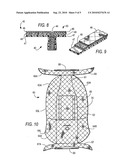 Infant car seat cover diagram and image