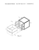 STORAGE AND ORGANIZATION SYSTEM AND CONNECTIVITY OF THE COMPONENTS THEREIN diagram and image