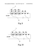 Flashing light string diagram and image