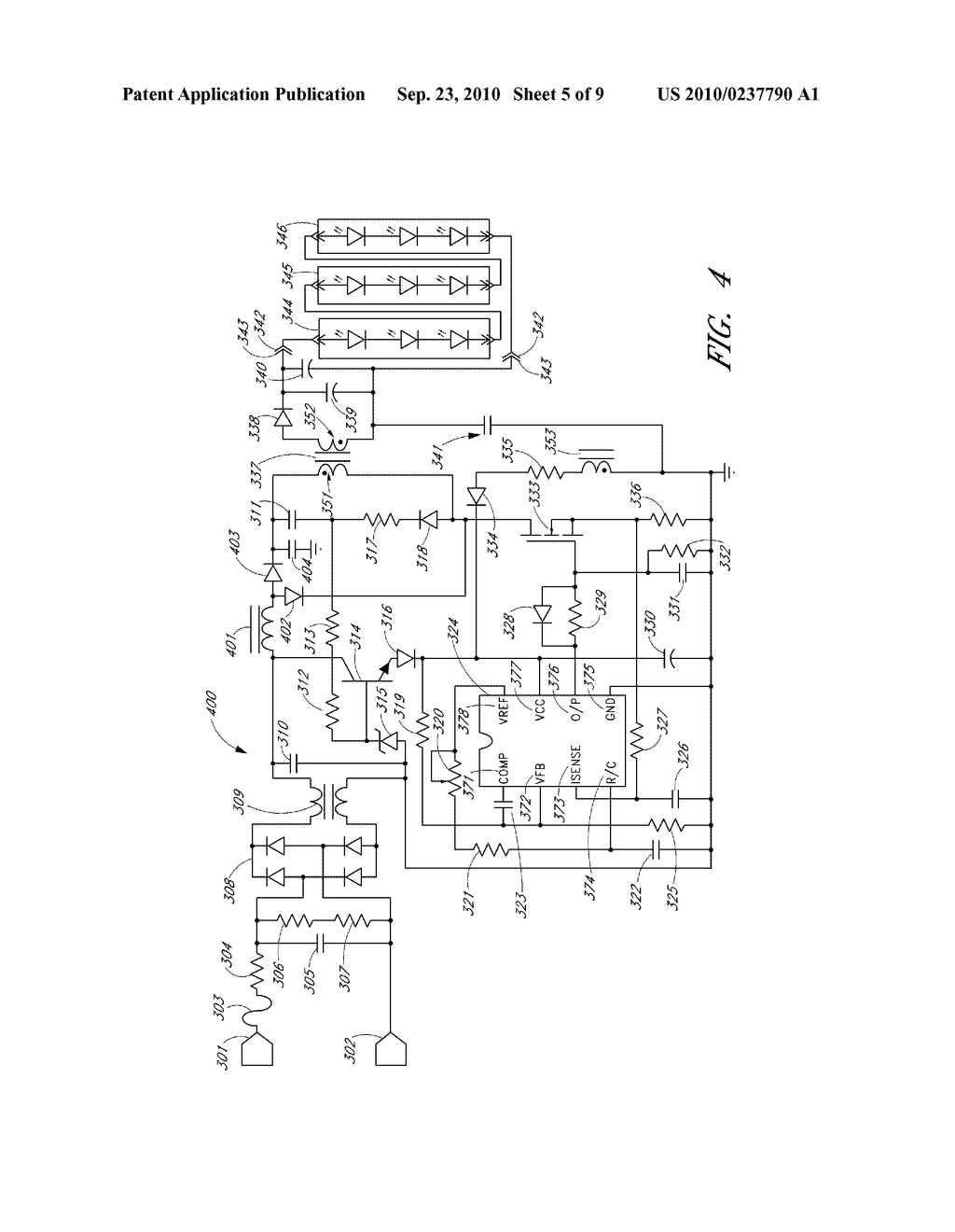 SYSTEM AND METHOD FOR SELECTIVELY DIMMING AN LED - diagram, schematic, and image 06