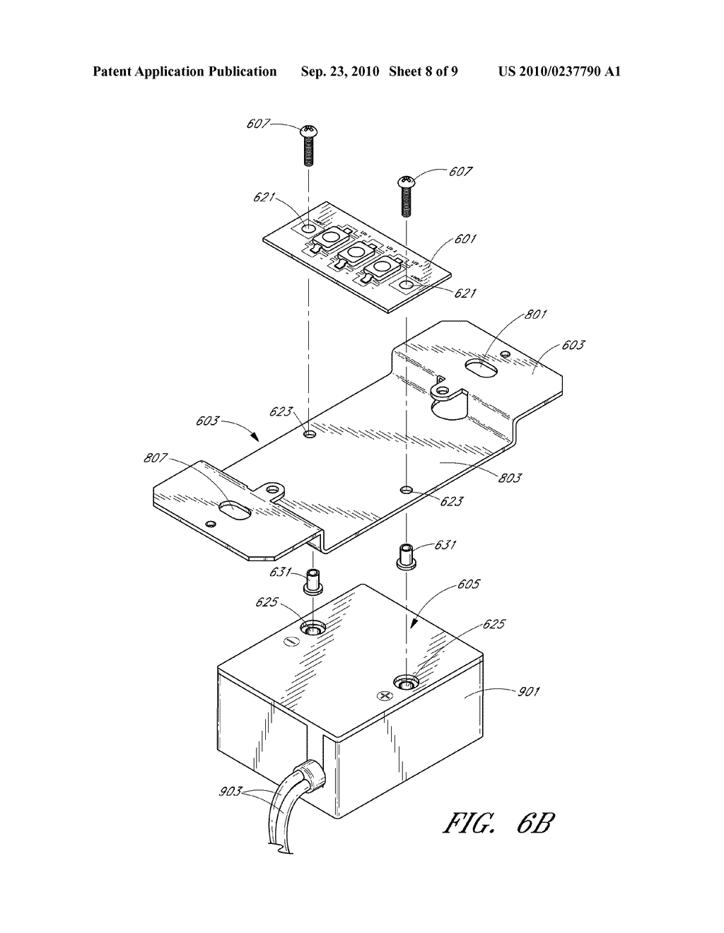 SYSTEM AND METHOD FOR SELECTIVELY DIMMING AN LED - diagram, schematic, and image 09