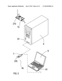 RADIO TUNING DEVICE THROUGH A CABLE diagram and image