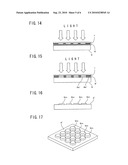 Method for manufacturing lens array and lens array manufactured by the method diagram and image