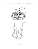 OUTDOOR LAMP HAVING WATERPROOF FASTENING ASSEMBLY diagram and image