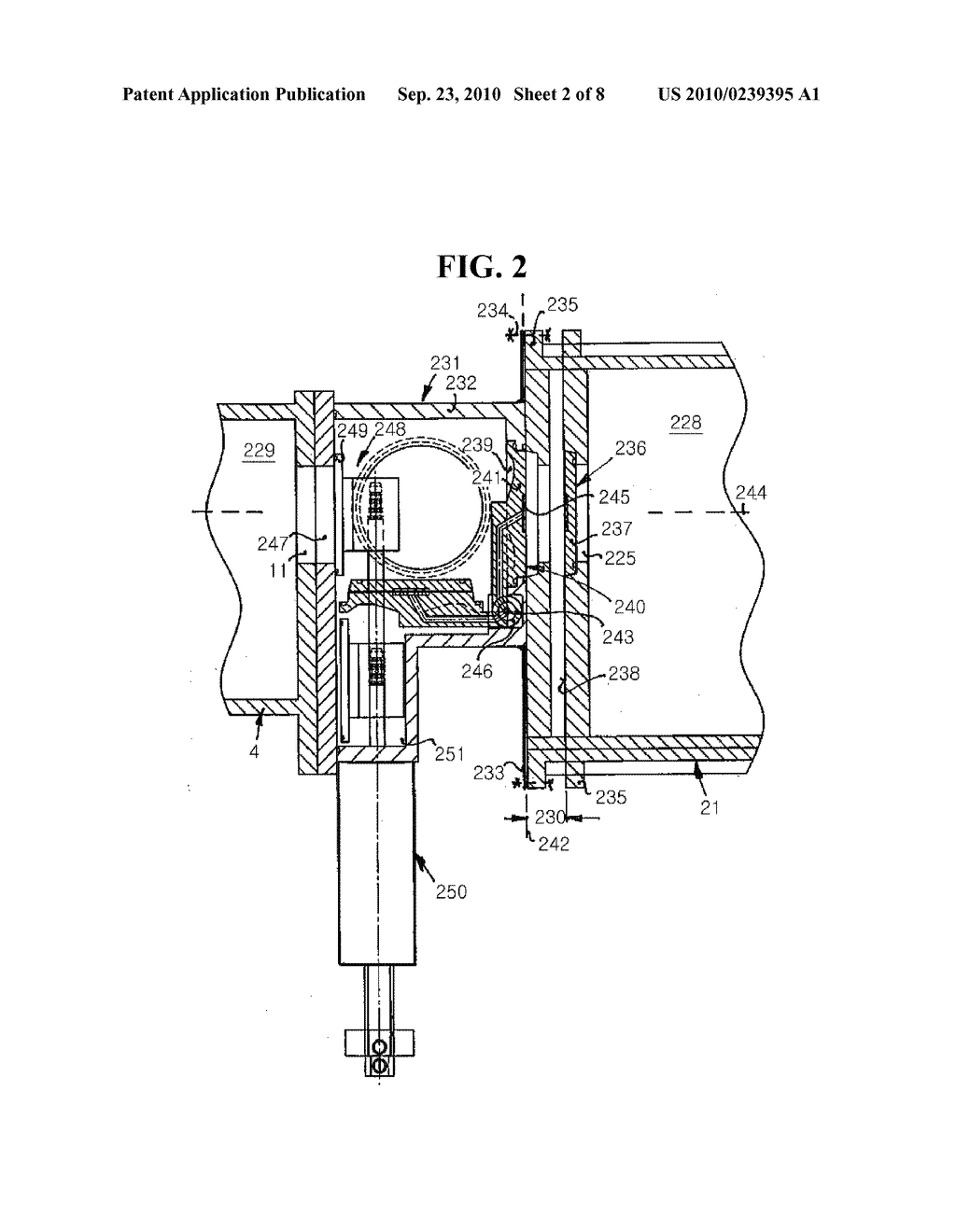 GATE VALVE AND SUBSTRATE-TREATING APPARATUS INCLUDING THE SAME - diagram, schematic, and image 03