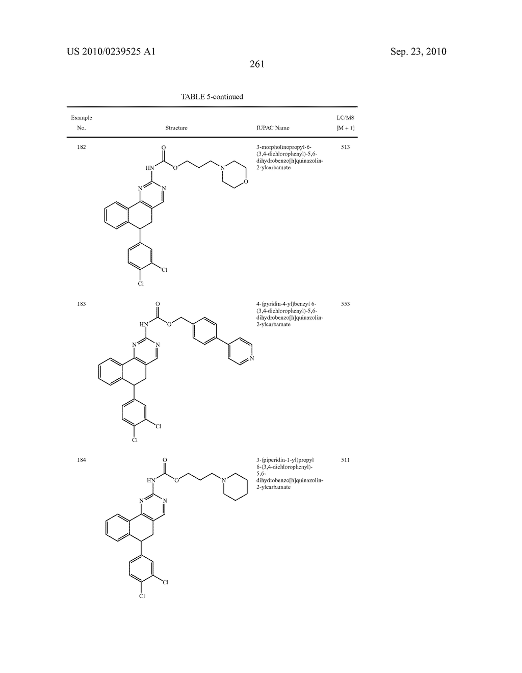 SUBSTITUTED 5,6-DIHYDRO-6-PHENYLBENZO[F]ISOQUINOLIN-2-AMINE COMPOUNDS - diagram, schematic, and image 267