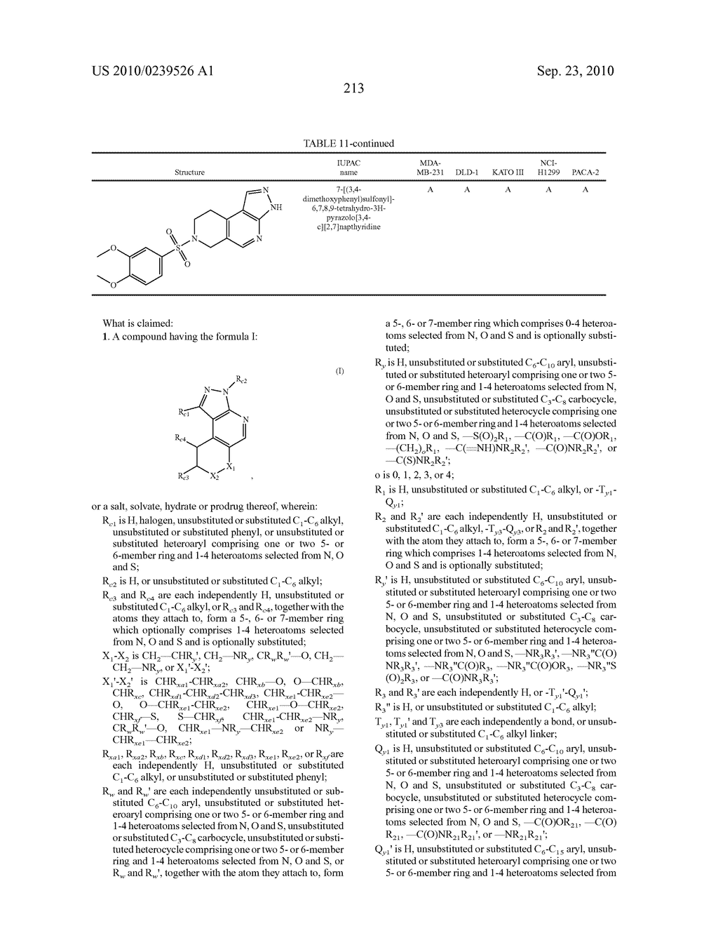 SUBSTITUTED IMIDAZOLYL-5,6-DIHYDROBENZO[N]ISOQUINOLINE COMPOUNDS - diagram, schematic, and image 214