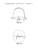 CAPSULE FOR PREPARING COFFEE IN A DEVICE COMPRISING A CARTRIDGE HOLDER WITH RELIEF AND RECESSED ELEMENTS diagram and image