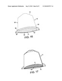 CAPSULE FOR PREPARING COFFEE IN A DEVICE COMPRISING A CARTRIDGE HOLDER WITH RELIEF AND RECESSED ELEMENTS diagram and image