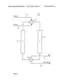 Fuel cell system with partial recycling of anode exhaust diagram and image