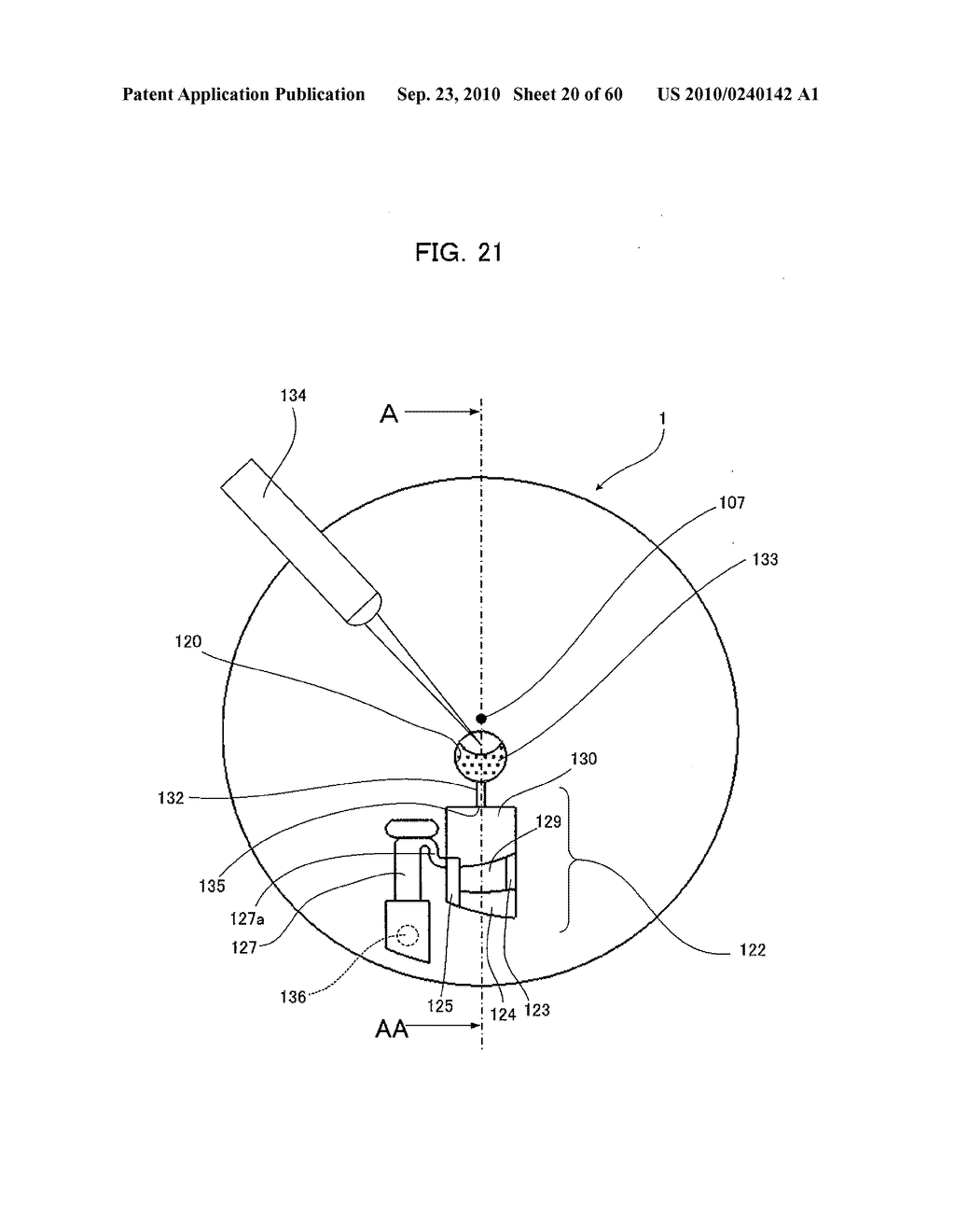 ANALYZING DEVICE AND ANALYZING METHOD USING SAME - diagram, schematic, and image 21