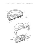 LED LIGHTING WITH INTEGRATED HEAT SINK AND PROCESS FOR MANUFACTURING SAME diagram and image