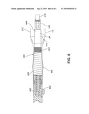 Jacket Sleeve with Grippable Tabs for a Cable Connector diagram and image