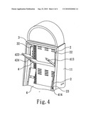 Screen rack structure for coin operating game machine diagram and image