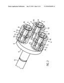 BACKLASH-FREE PLANETARY GEAR UNIT WITH SPLIT PLANET GEARS, WHICH ARE PRELOADED BY SPRING BARS ARRANGED PARALLEL TO THE PLANETARY AXIS OF ROTATION diagram and image