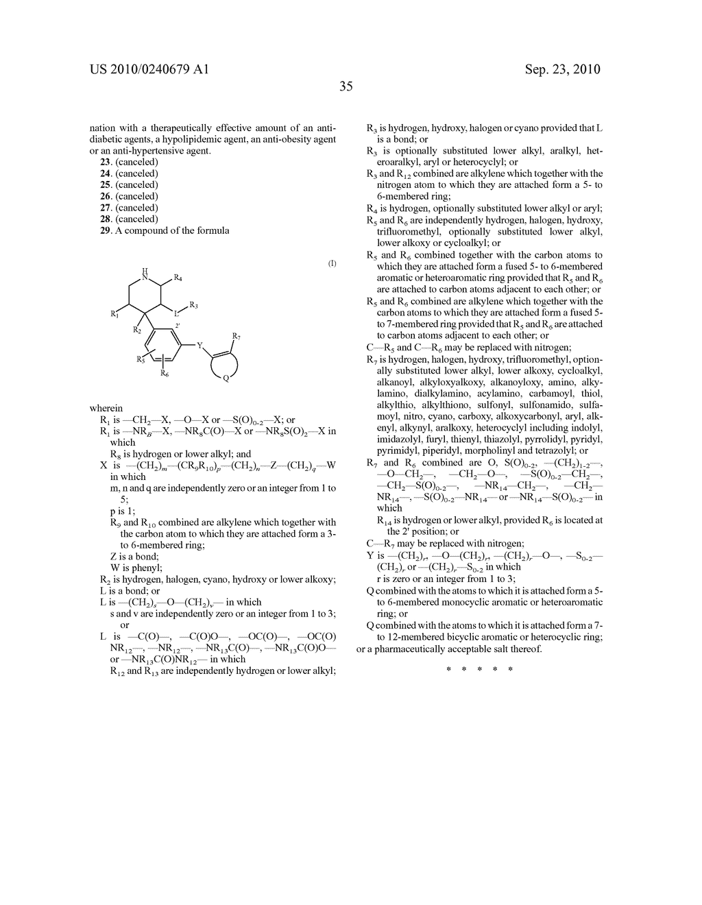 4-Phenylpiperidine Derivatives as Renin Inhibitors - diagram, schematic, and image 36